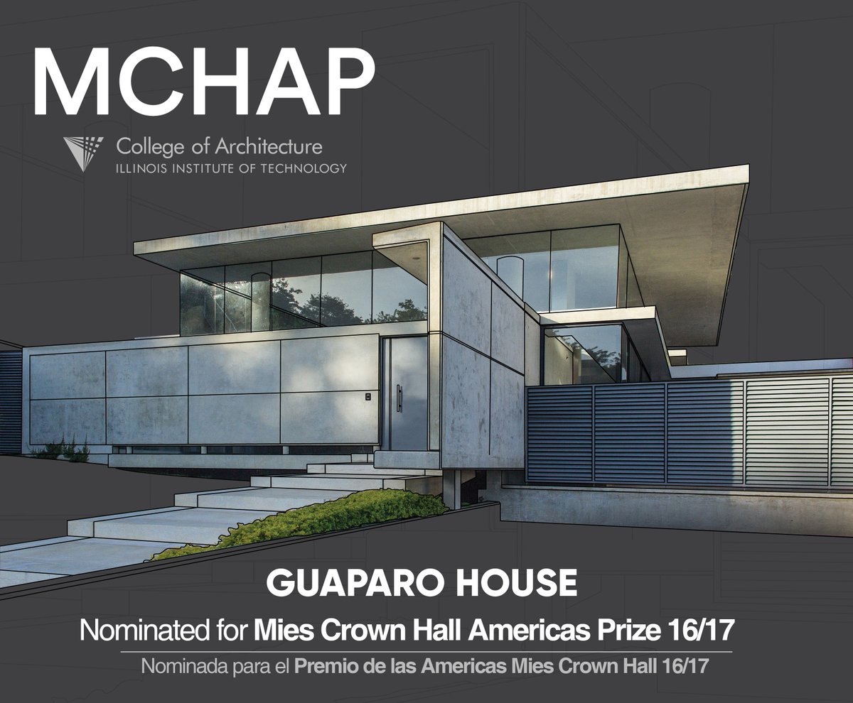 nmdnomadas's tweet photo. GOOD NEWS!! We are very honored to be nominated for the MIES CROWN HALL AMERICAS PRIZE 16/17
¡¡BUENAS NOTICIAS!! Nos sentimos muy honrados de haber sido nominados para el PREMIO DE LAS AMÉRICAS MIES CROWN HALL 16/17 @MIT https://t.co/UgyDXJX21R