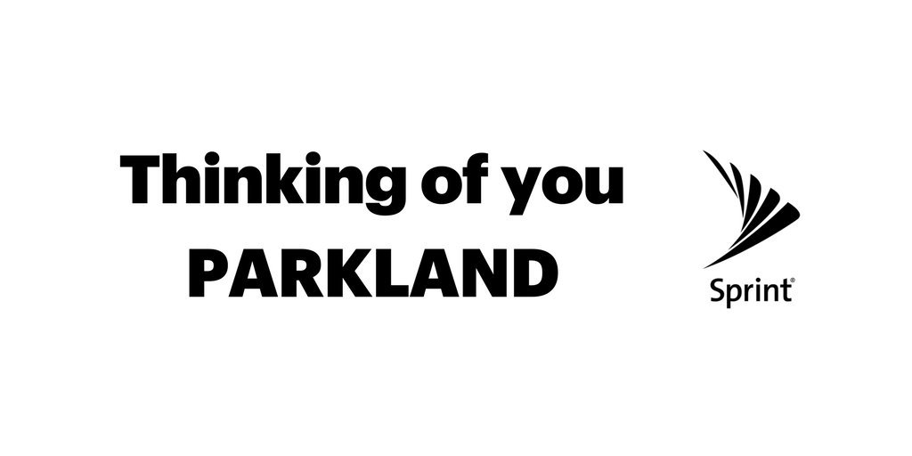 Sending our love to Marjory Stoneman Douglas High School students, families, staff, <a href="/browardschools/">Broward County Public Schools</a>, @RobertwRuncie, @PrincipalMSD and everyone affected by the recent event in #Parkland. We are thinking of you.