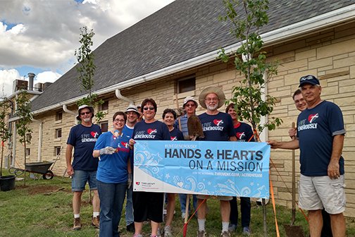 Honoring the Reformation anniversary, the Central States #ELCA500 grant funded 250 trees to match those previously purchased and planted by congregations and ministries within the synod.