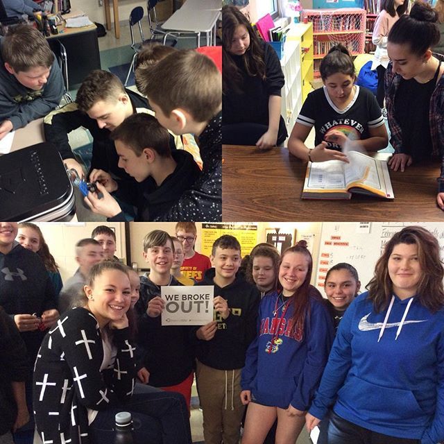 MrV_ESHS's tweet photo. #breakoutedu #esmsbestyearever https://t.co/Ky4kzkBnj5