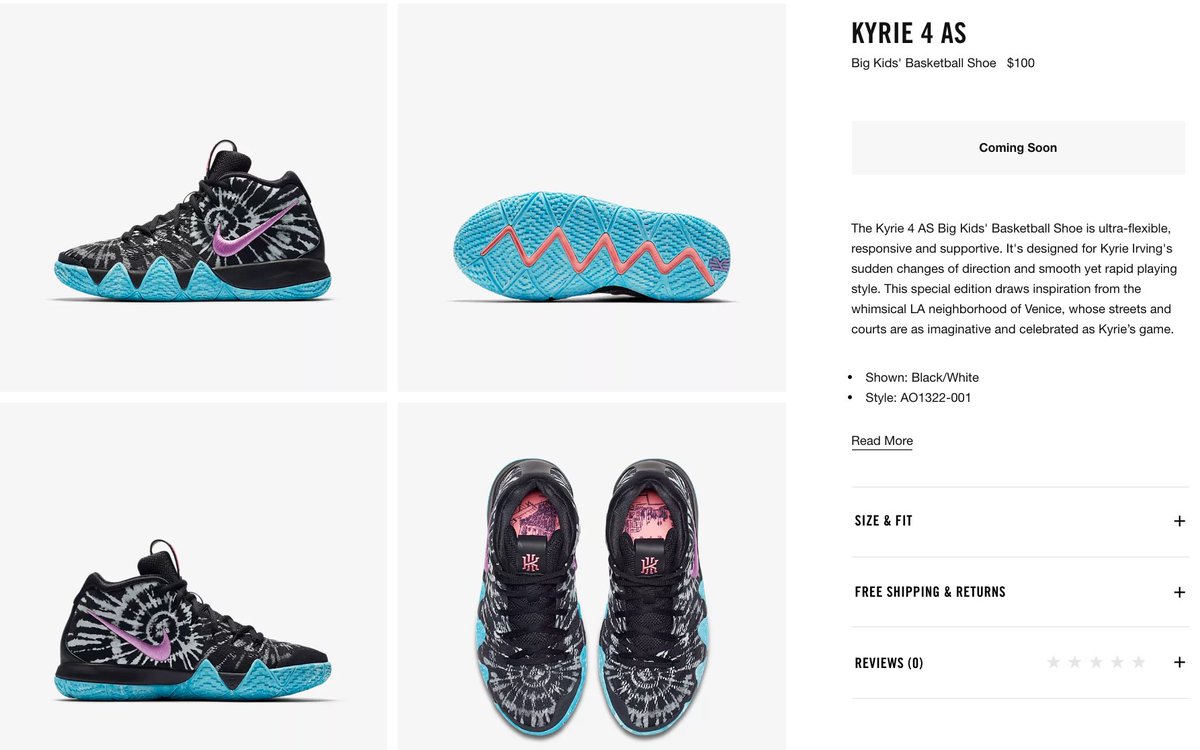 kyrie 4 grade school shoes