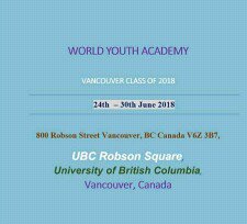 World Youth Academy tweet media