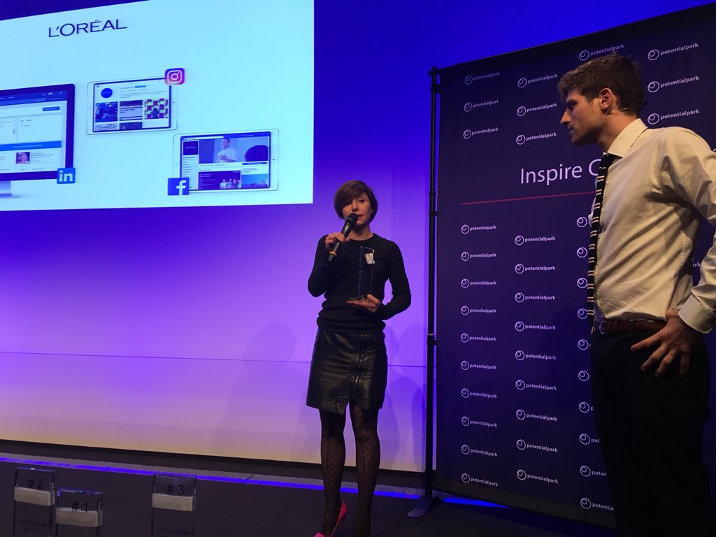 Congratulations L'Oréal
<a href="/lorealtalent/">Djksj</a> no 1 in Social Media #Potentialpark18 #TalentCommunication <a href="/PotentialparkAB/">Potentialpark</a>