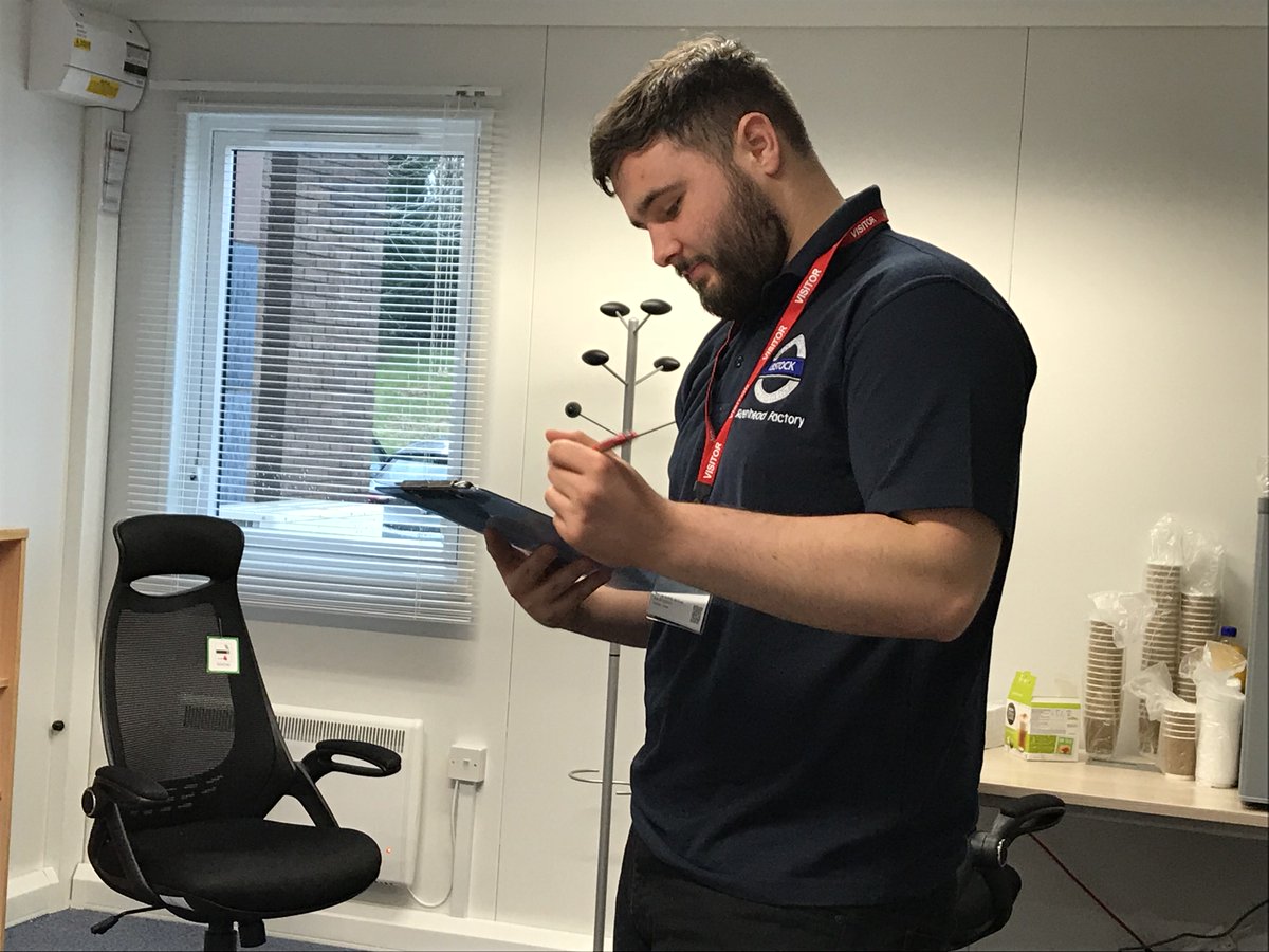 weareibstock's tweet photo. Our #Apprentices took part in a practical session on #site #sizetesting, following on from a session learning about common #siteissues, here at our Leicester office. If you would like to apply to our #Apprenticeship schemes, visit: https://t.co/0vjzNhg4hr #IbstockBrick https://t.co/g2LQRywerc
