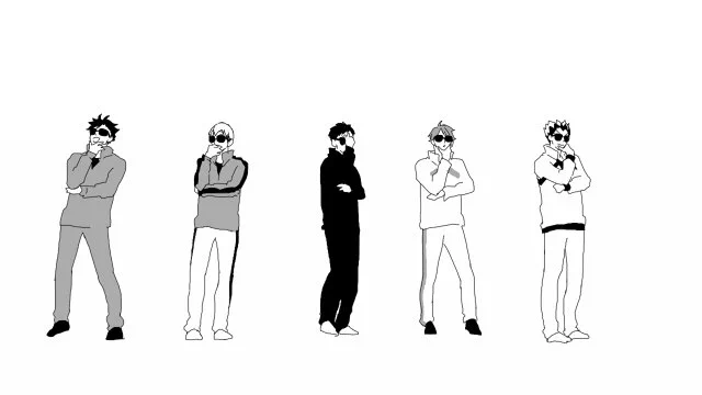 主将たちが踊ってみたのほうはこの賞特にないんだけども、
・5人立ち方
・良い感じに腹立つ(ほめてる)クロさん
・良い感じに描けた(と思ってる)後ろの及川さん
・無表情で通り過ぎる北さんじわじわくる
あたりが個人的に好きです。自分で褒めて伸ばしていく方針です。 