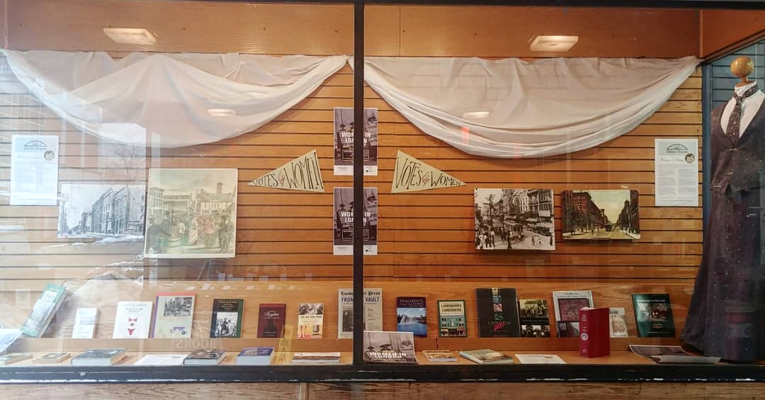 AtticBooksCA's tweet photo. Fantastic local #ldnont events happening this weekend! Check out the Heritage Fair at Central @londonlibrary on Saturday as well as @eldonhouse1834's Women's Series which starts with Getting the Votes this Sunday.
#womeninLdnOnt #womenhistory #ldnevent #ldnent #localhistory https://t.co/iPsvfF2szW