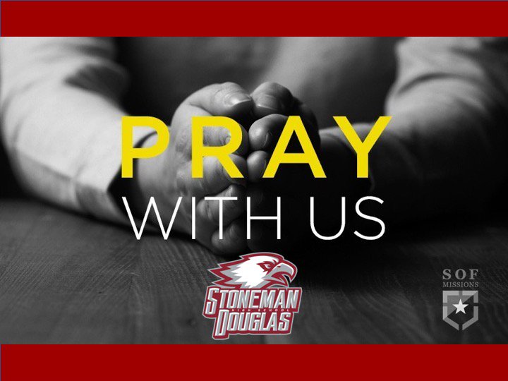 SOFMissions's tweet photo. When there are no words...God listens to our hearts.
#ParklandSchoolShooting #StonemanDouglasHS #PrayingforParkland
#DouglasStong #SOFMissions #surrender #PrayForPeace #LoveIsStronger #HateWillNeverWin https://t.co/9wt0pF91cC