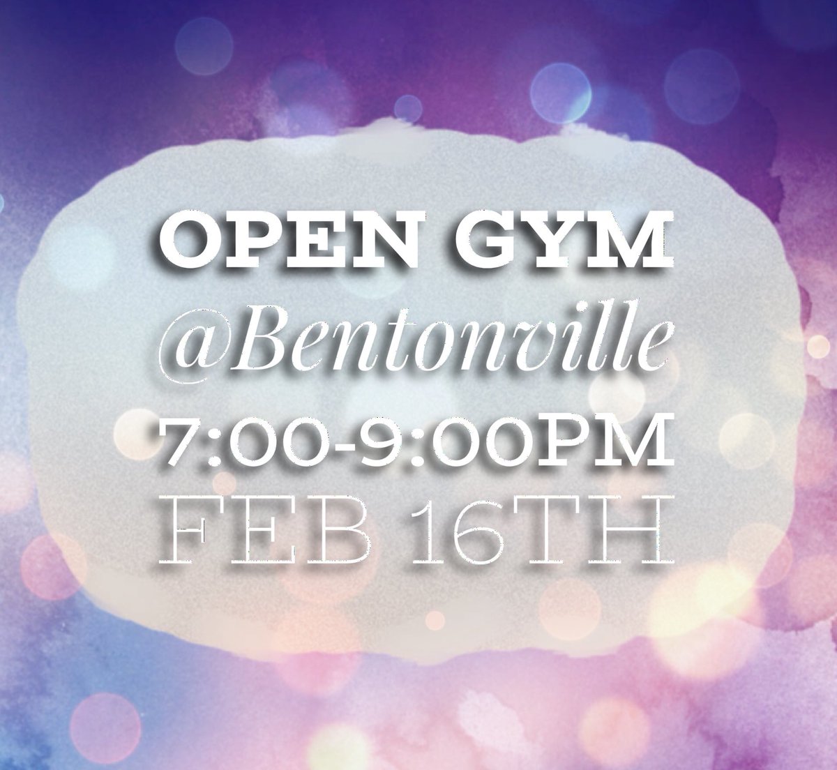 iNFiNiTi_CDT's tweet photo. 🍕OPEN GYM tomorrow Feb 16th @Bentonville Location! Grab some friends and come have some FUN! 
7:00-9:00pm
*Note the time change this week* 
#seeyouthere #iANorth #opengym #fridaynightfun https://t.co/R5eyw5nVE1
