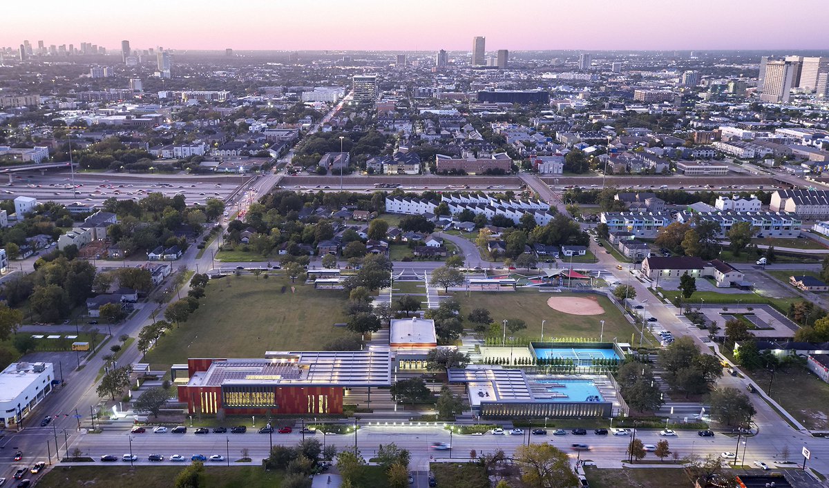 Thanks <a href="/ArchDaily/">ArchDaily</a> for featuring our Historic Emancipation Park Expansion and Renovation project in <a href="/HoustonTX/">City of Houston</a>  archdaily.com/889059/histori… Photography ©Mark Herboth