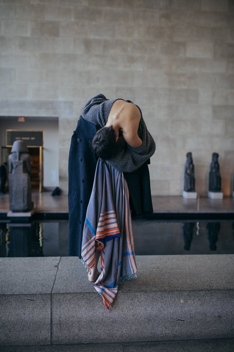 gallimdance's tweet photo. #TBT to our #CamerasandDancers photo shoot at @metmuseum with a few highlights by @Misshattan. #GALLIM #GALLIMdance #MillerattheMet #emptymet Design & styling by Jose Solis. #jacobjonasthecompany @streetdreamsnyc https://t.co/soH8jDr49s