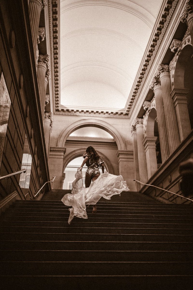 gallimdance's tweet photo. #TBT to our #CamerasandDancers photo shoot at @metmuseum with a few highlights by @Misshattan. #GALLIM #GALLIMdance #MillerattheMet #emptymet Design & styling by Jose Solis. #jacobjonasthecompany @streetdreamsnyc https://t.co/soH8jDr49s