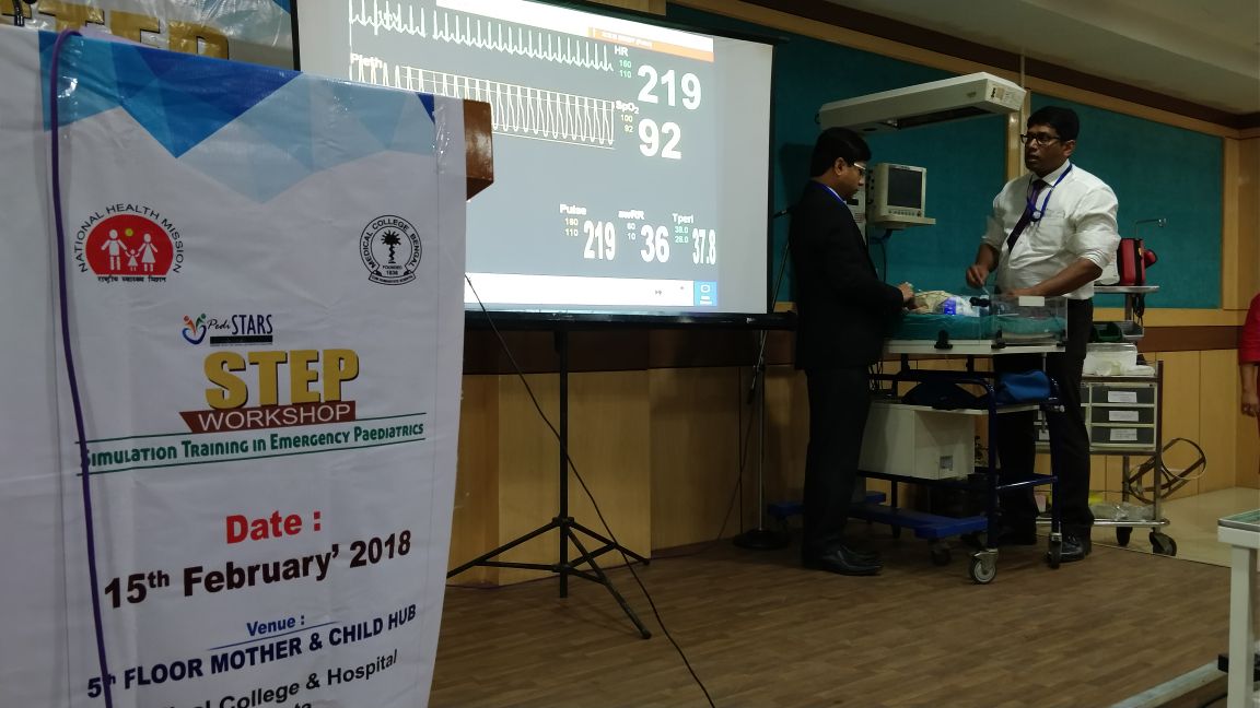 PediSTARSIndia's tweet photo. Successful STEP workshop conducted at Asia's oldest Medical College, Kolkata today. Workshop was very well recieved and was attended by 40 participants. #Simulation #medicalsimualation #STEPworkshop https://t.co/HfxEES8A0J