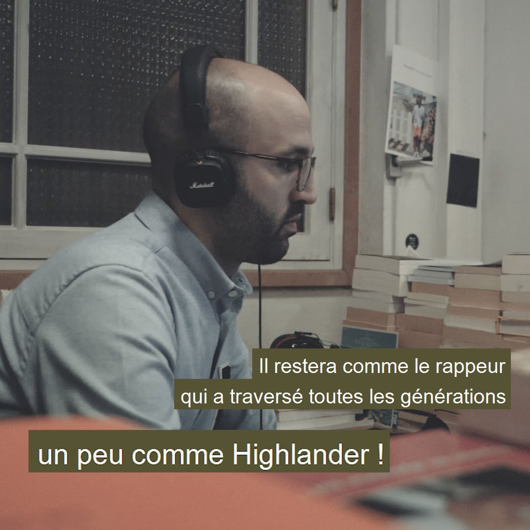 PourquoiBooba's tweet photo. @Mancioday rédacteur en chef chez @lesinrocks à propos des périodes dans la carrière de @booba. #lesperiodes #POEB #E5S1 #highlander #ComingSoon https://t.co/AdPP6DxgCo