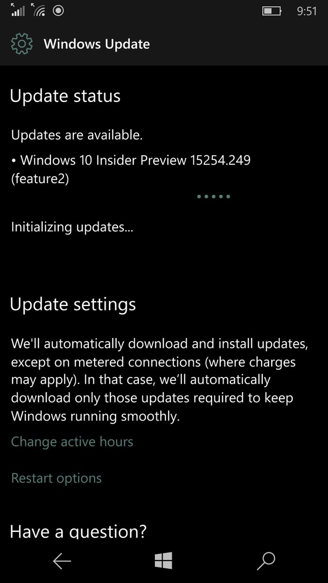 1020Photography's tweet image. Another &quot;dead OS&quot; update on #WindowsMobile 10! Two ✌ in the past 30 days! @Inland_Steel