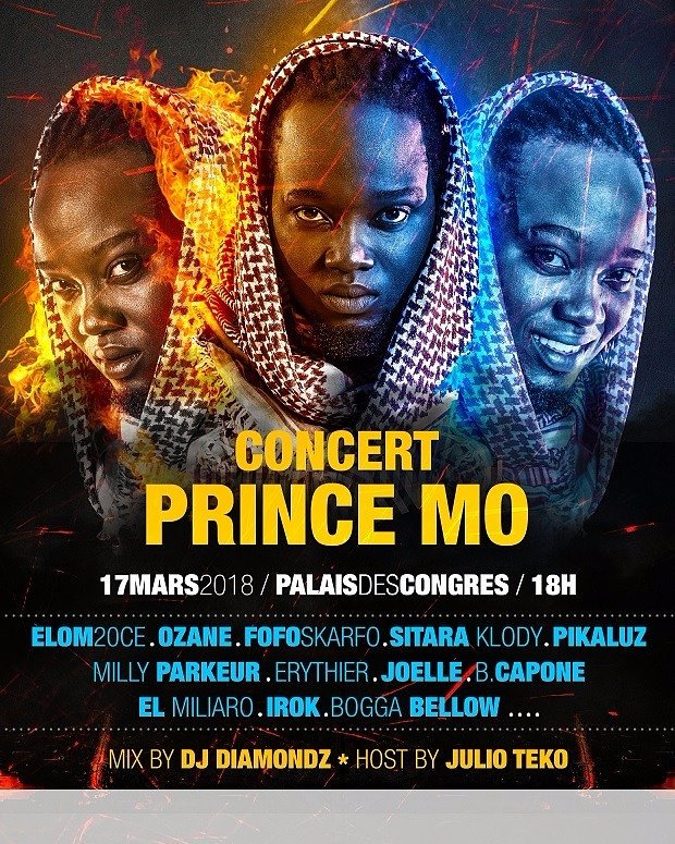 ZikDePartout's tweet photo. #PrinceMo #Live #17Mars2018 #PalaisdesCongrèsdeLomé #zandeya #ZikDePartout #TêteDeRéseau #HeyNousSommesPartout https://t.co/N3cydVR5Lt