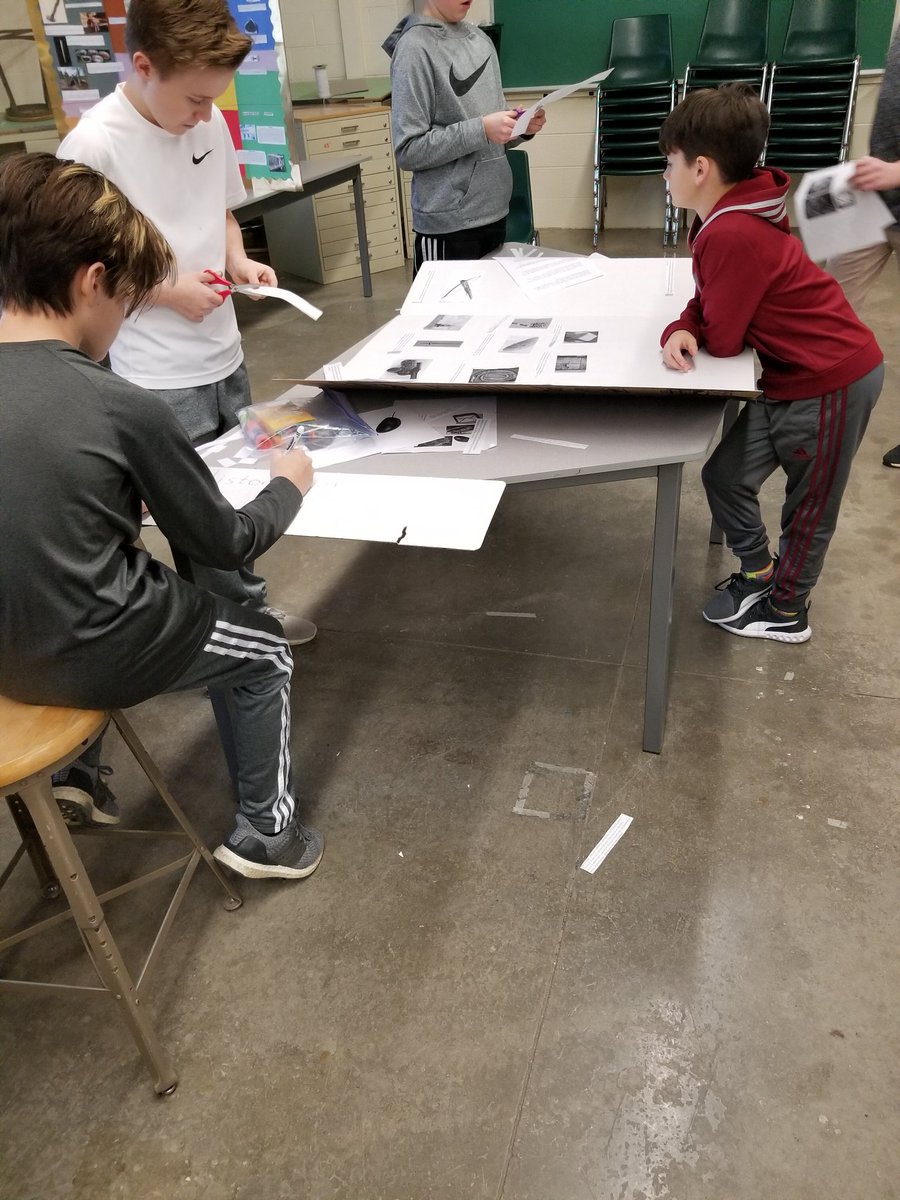 hartstemmd's tweet photo. One aspect of learning that inspires creativity is the knowledge of the way technology has been improved  through the years. 7th grade explores this and takes part in a gallery walk as well to further learn and share an understanding of how we got where we are today! #STEMedu https://t.co/hdIjJy8gHC