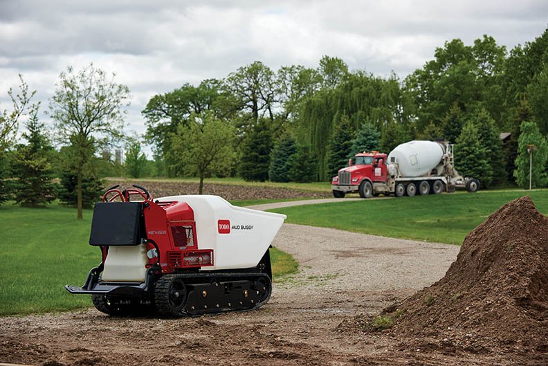 TheToroCompany's tweet photo. Ride in style with the suspended ride-on platform. TrackedMudBuggy #TMB only from #ToroSWS. Come see for yourself at TRS2018 in New Orleans booth 4439. https://t.co/lqjhTyvpEf https://t.co/iumr1YXCA4