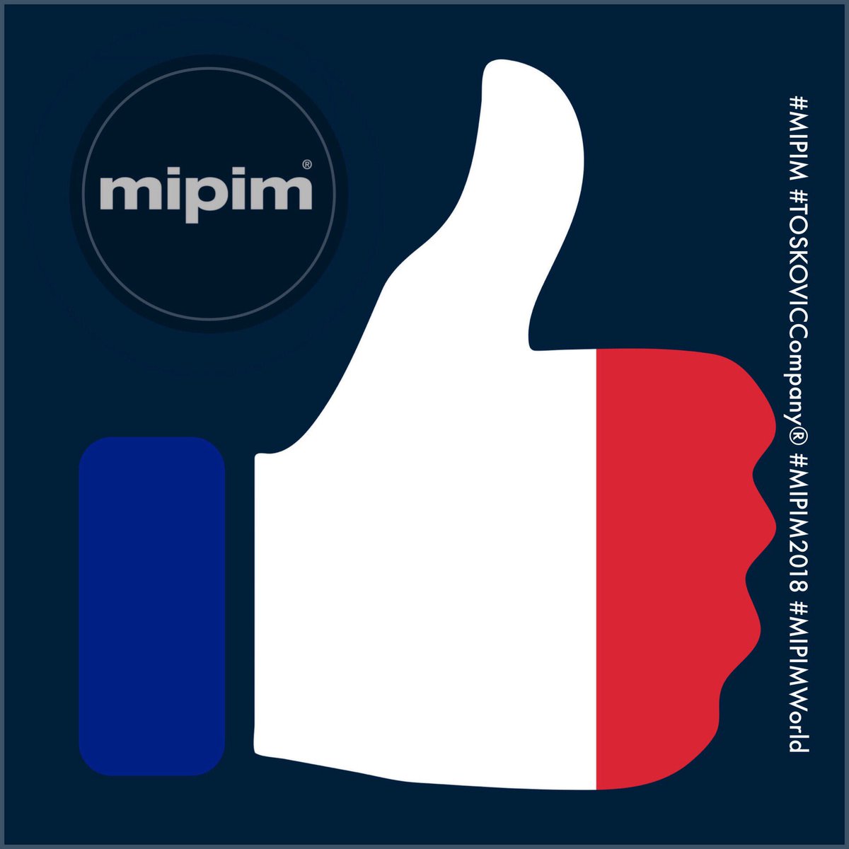 🗣 See you SOON at #MIPIM in #Cannes #France 13-16 March 2018 #MIPIM2018 #MIPIMWorld #CôtedAzure #CôtedAzureFrance #MIPIMCannes2018 #MIPIMFrance2018 #PalaisDesFestivalsCannes #TOSKOVICEspaña #TOSKOVICCompany® 
MIPIM - the right place to do BUSINESS at MIPIM! #TOSKOVICCompany®