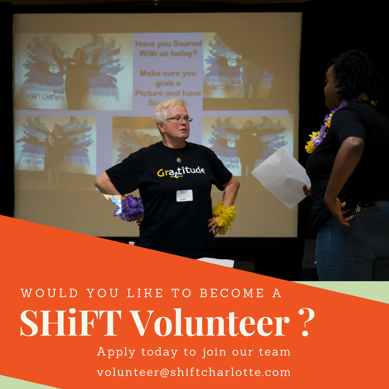 SHIFTCharlotte's tweet photo. @SHIFTCharlotte  is looking for fun, energetic, and basically fabulous people to join our volunteer team on Saturday March 24th. Raise your hand and let us know if you want to be a part of this incredible event (volunteer@shiftcharlotte.com) https://t.co/yg6IohDk8R https://t.co/dqkCgb3nUk