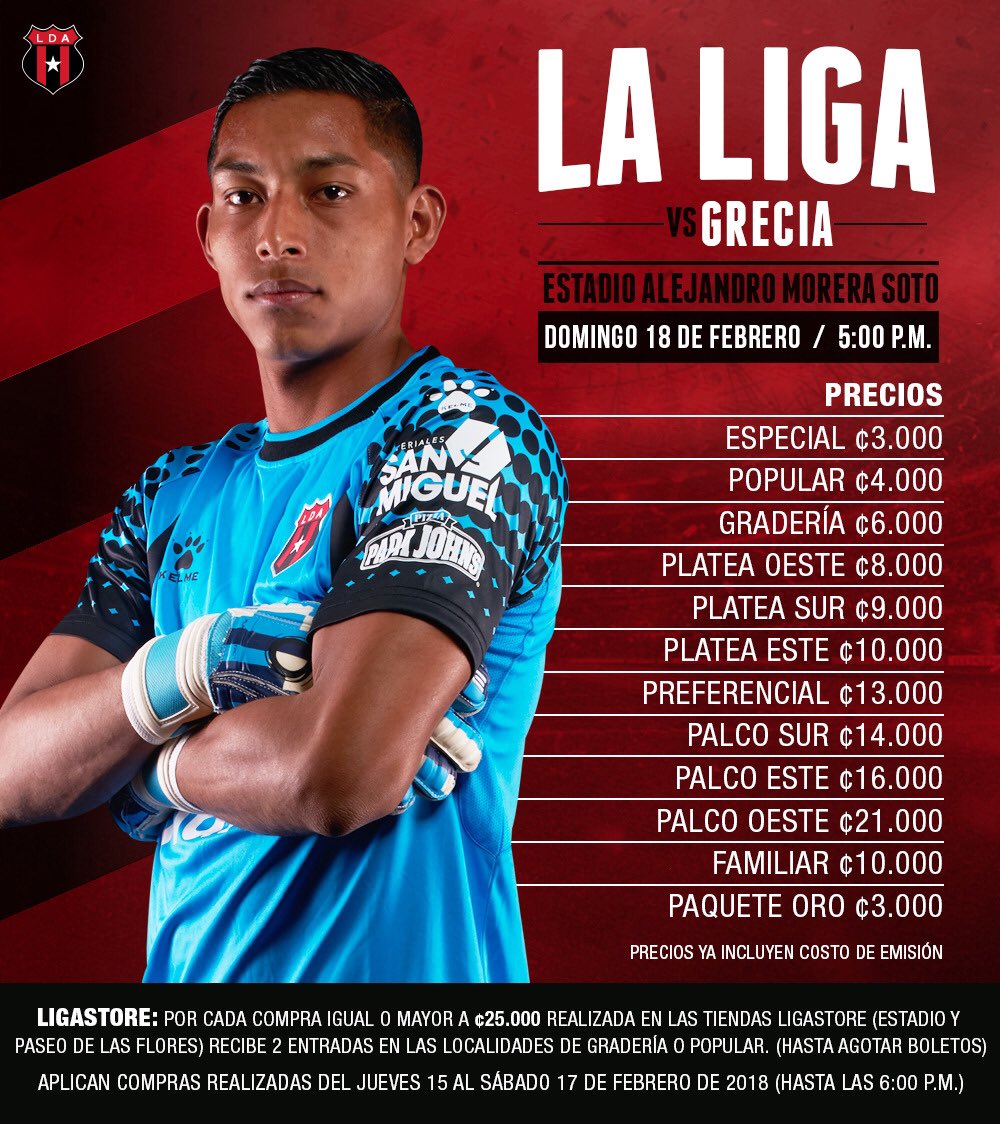 ldacr's tweet photo. ¡A defender nuestro liderato en casa! Este próximo domingo recibimos al Municipal Grecia. ¡Nos vemos en La Catedral! 

🎟https://t.co/Net3BH4zbX, Servimás y Liga Store. https://t.co/QchAK3BfXp