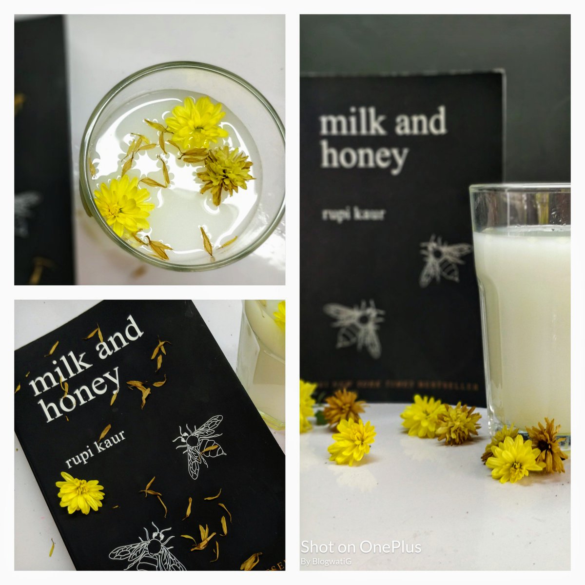 BlogwatiG's tweet photo. B3 @HTBrunch #BrunchBookChallenge this one by @rupikaur_ belongs to my daughter. Must say, she has impeccable taste in #poetry. This was ❤️
Btw, no matter how I shot it, I couldn't get it all together. So, for the first time I have a photo grid. #BookStyling #ShotOnOnePlus https://t.co/lZyFefX98F