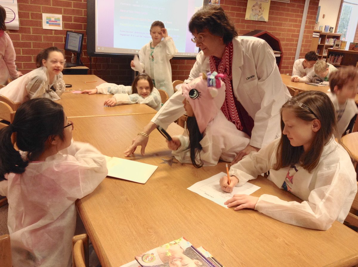 RHES_Library's tweet photo. On this episode of CSI: Library, it's Mrs. Jewell's students' turn to use the scientific method to investigate damaged books. Was it eaten by a dog? Did it get wet? Who drew in it? How did these pages fall out?
#LCPSLibraries #CSI #CSILibrary @jewellclass https://t.co/NmMn8w7ul3