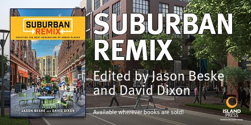 DavidDixonUrban's tweet photo. Our David Dixon and @UrbanDesignr speaking at lunch today at @BuildingMuseum on their new book "Suburban Remix: Creating the Next Generation of Urban Places." https://t.co/i9gwXDcjyA https://t.co/wJZPp6McRH