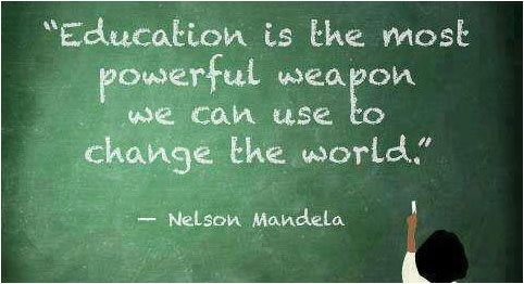 .<a href="/jackiek05217017/">Jackie HeeYoung Kim</a> #EDUC3100 I love what Mandela said. It summarizes the important of education.