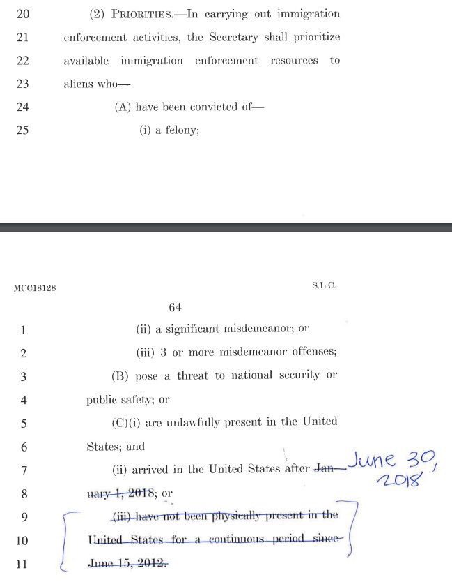 Unbelievable. The Schumer-Rounds-Collins immigration plan actually suspends enforcement of illegal immigration until June 2018. This is incredibly misguided and makes our country vulnerable to gangs, traffickers, and terrorists.