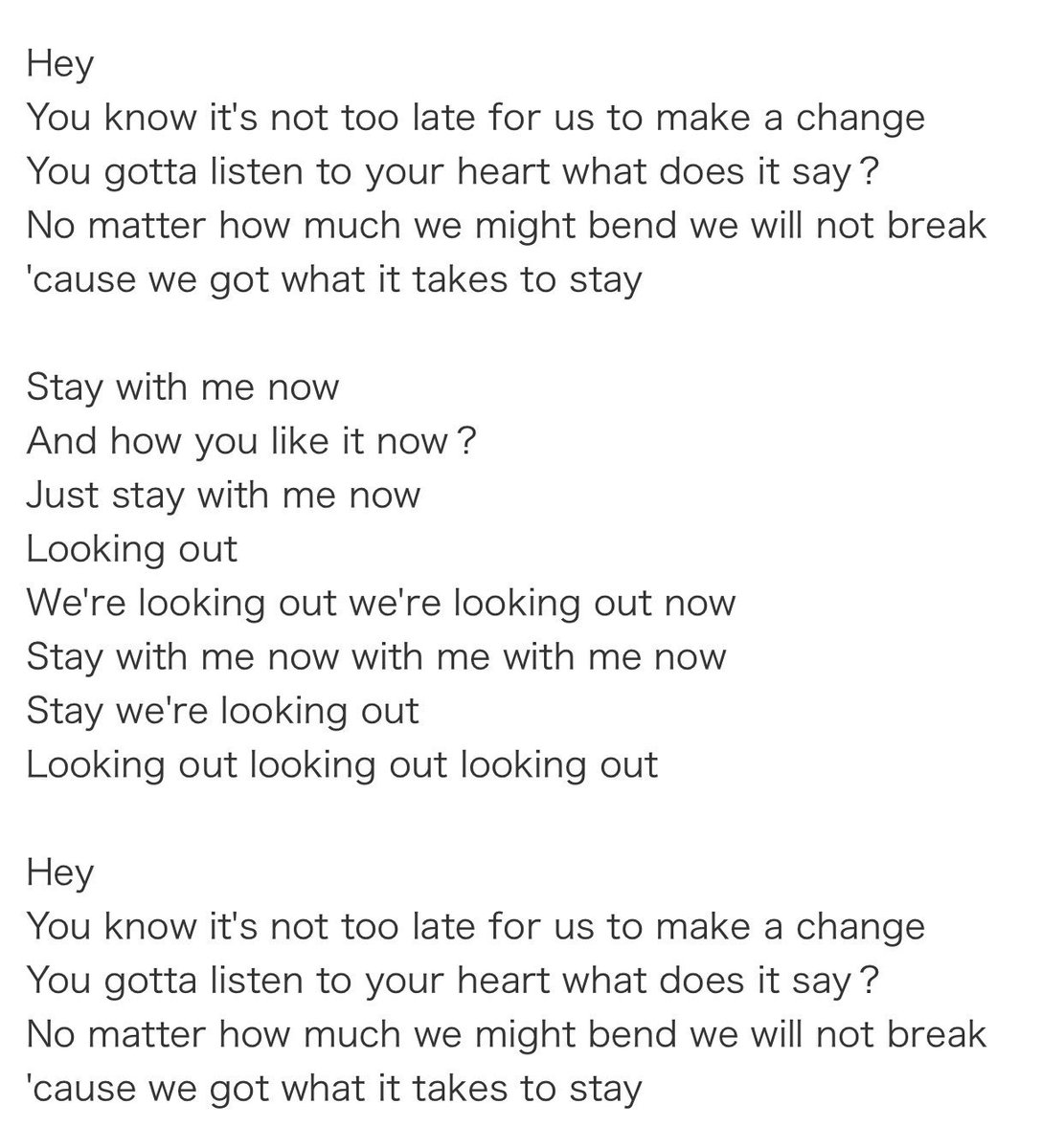 Yoko Oorer One Ok Rock Change 歌詞 Yoko Oorer One Ok Rock Change 歌詞
