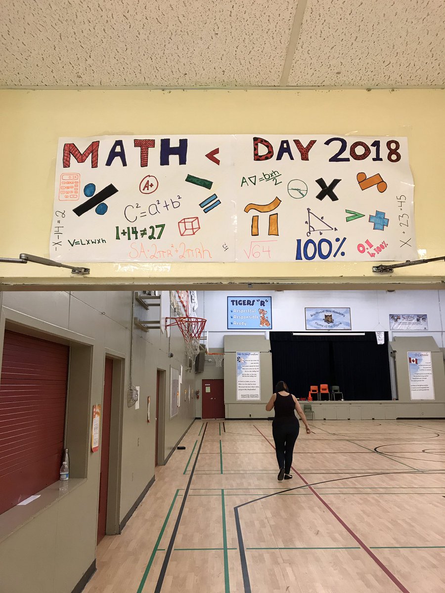 mrsshaunnadale's tweet photo. QR coding scavenger hunt! The halls are over run with students looking for math questions! What a blast!! #mathday2018 @SWATigers https://t.co/jyqCtvvERR