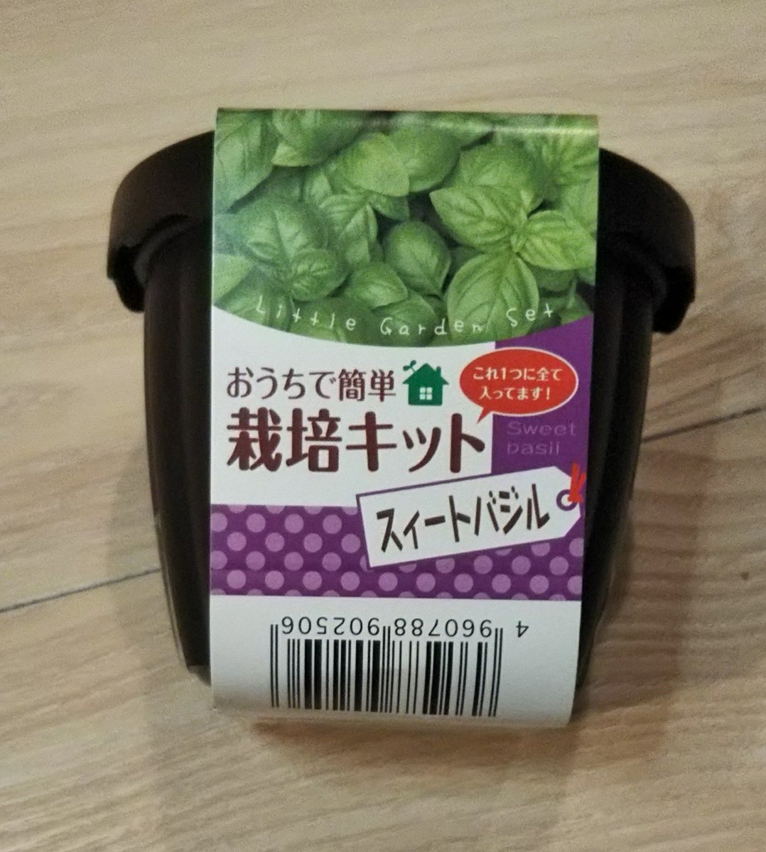 Pinkpink Na Twitteru キャンドゥ で スイートバジル の 栽培キット を発見 即購入 早速 夜中に種まき 発芽まで10 日だって Cando