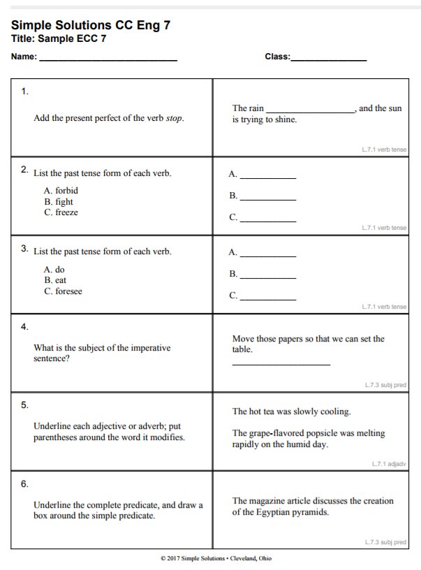 MinutesADay's tweet image. Download the 7th grade English sample today. Visit our website to learn more about this awesome product.
simplesolutions.org/blog/wp-conten…
simplesolutions.org/blog/wp-conten…
#worksheetgenerator #worksheets #download #free #english #commoncore #seventhgrade #ELA #simplesolutions