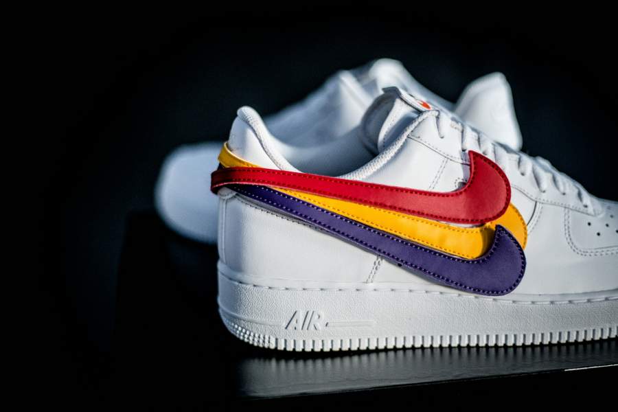 all star nike swoosh af1