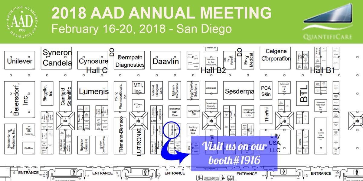 See you on tomorrow at @AAD 2018 in San Diego ! 
Meet our team at booth #1916 to learn more about our newest system, the LifeViz® 360°. Obtain a 360° body image allowing pre-post treatment comparisons, simulation and quantification.