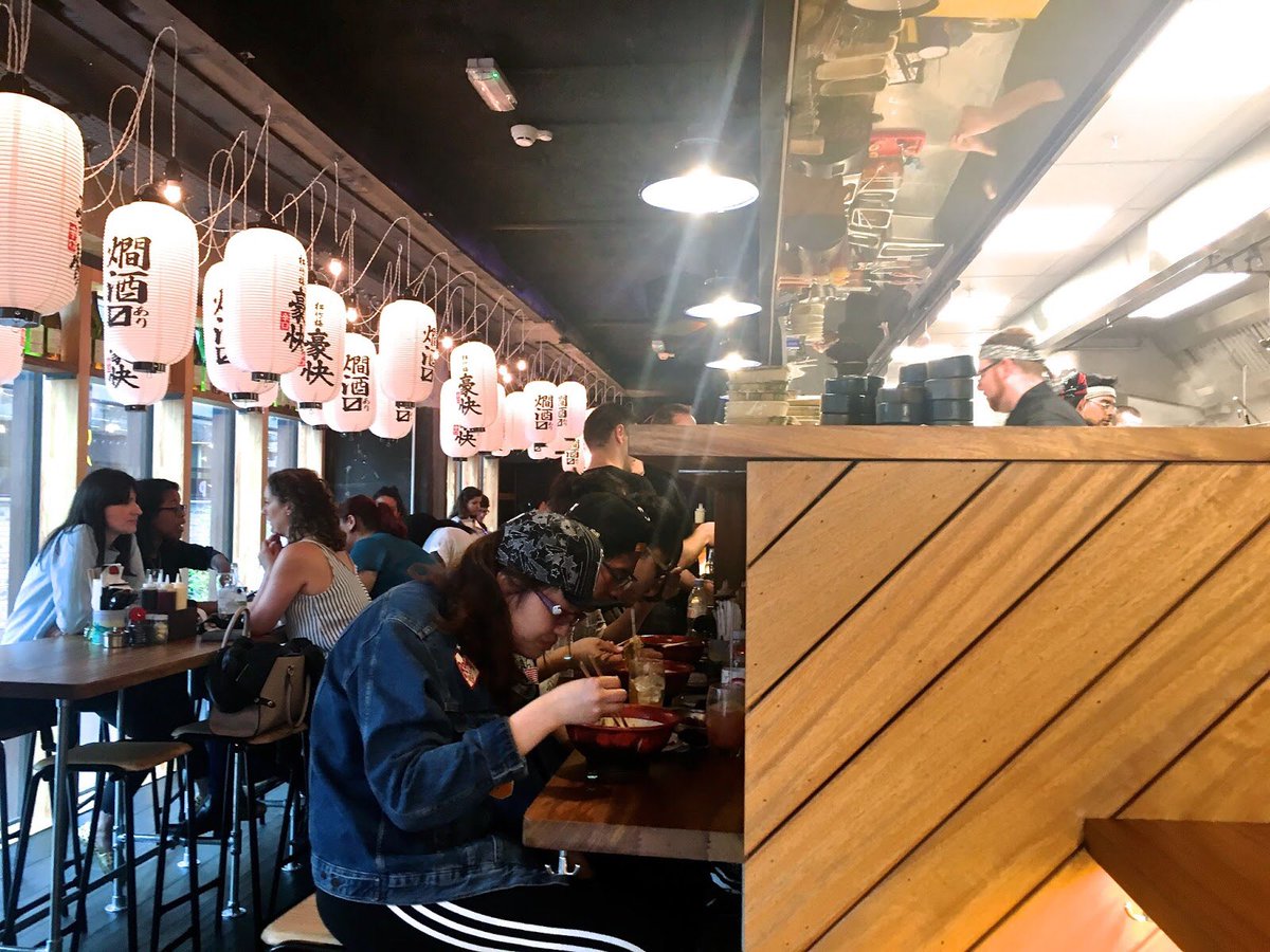 WomanManJapan's tweet photo. Delicious seasonal Pork Pork Chilli Ramen @BoneDaddiesLDN. Best Ramen I’ve had there so far. 9/10 #ramenreviews https://t.co/IeO8hWVLYL