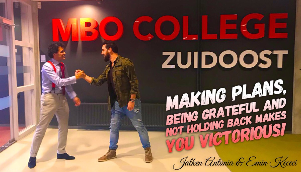 ''Action is the foundational key to all success!''
- Pablo Picasso 

Vandaag gaven <a href="/JalkenAntonia/">Jalken Antonia</a> en ik een inspiratiesessie aan de studenten en docenten van <a href="/MBOZuidoost/">MBO College Zuidoost</a>. 
Onze sessie ging over ''De 10 eigenschappen van iemand die succesvol is''. 
#Onderwijs #samensterk