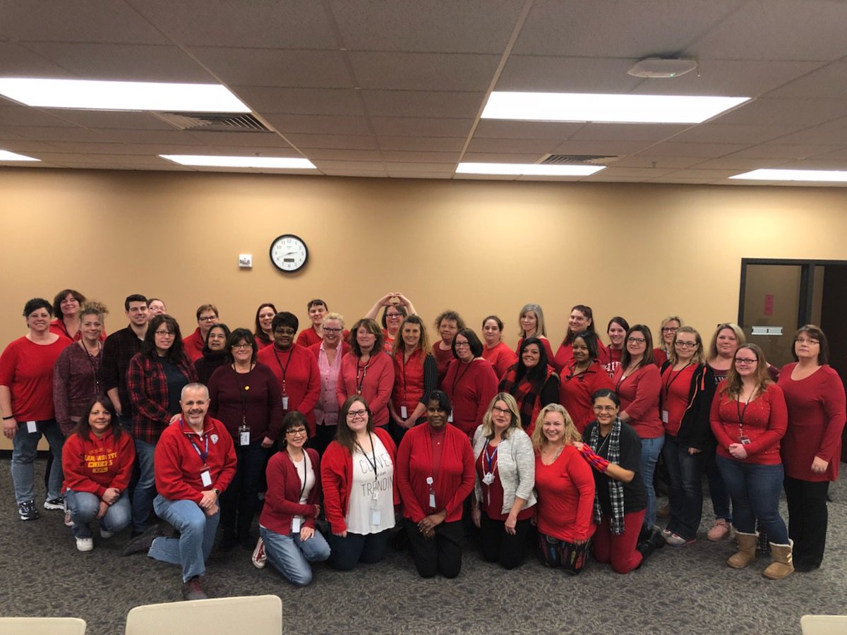 JoinTeamHealth's tweet image. Thank you to all our TeamHealthers who recently wore red to support the fight against heart disease in women. #GoRedWearRed 2018 #GoRedKnox