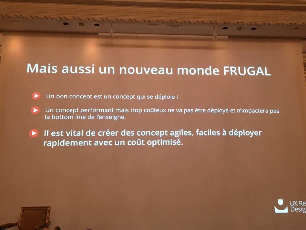 schelcher's tweet photo. Nouveau paradigme retail... Tout comme pour un site Internet et une application, il faut moderniser le point de vente régulièrement, à l'instar des mises à jour, plutôt que de faire d'énormes changements tous les 10 ans. #RetailProject2018 https://t.co/W8w9rD5hwT via @CarStudioFr
