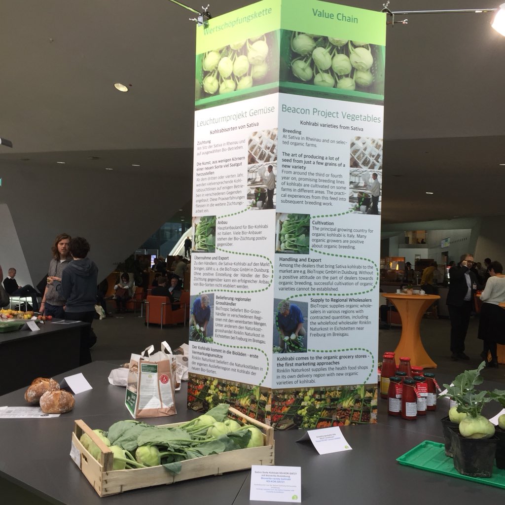 #organicseeds and #organic seedbreeding @BioFachVivaness  #organic right from the start @LIVESEEDeu #organic_tweet