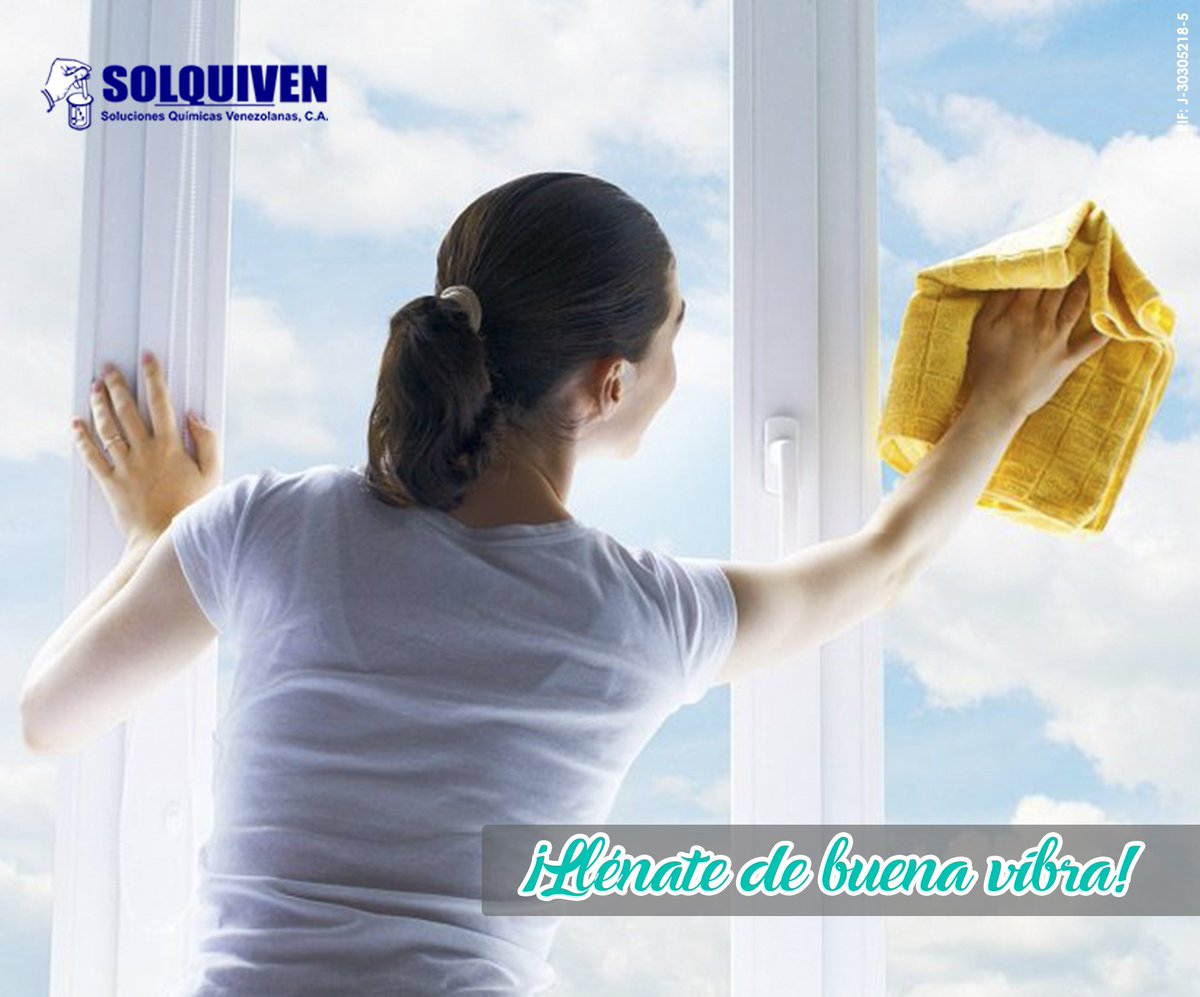 Limpia tu vida de malas energías, limpia tu hogar y dale paso a cosas positivas. 
Deja que entren las buenas vibras a tu casa, el orden y la limpieza, harán tus espacios más agradables. 
#Limpieza #Energias #Positivas #BuenosMomentos #Solquiven #Maracaibo #Zulia #Venezuela