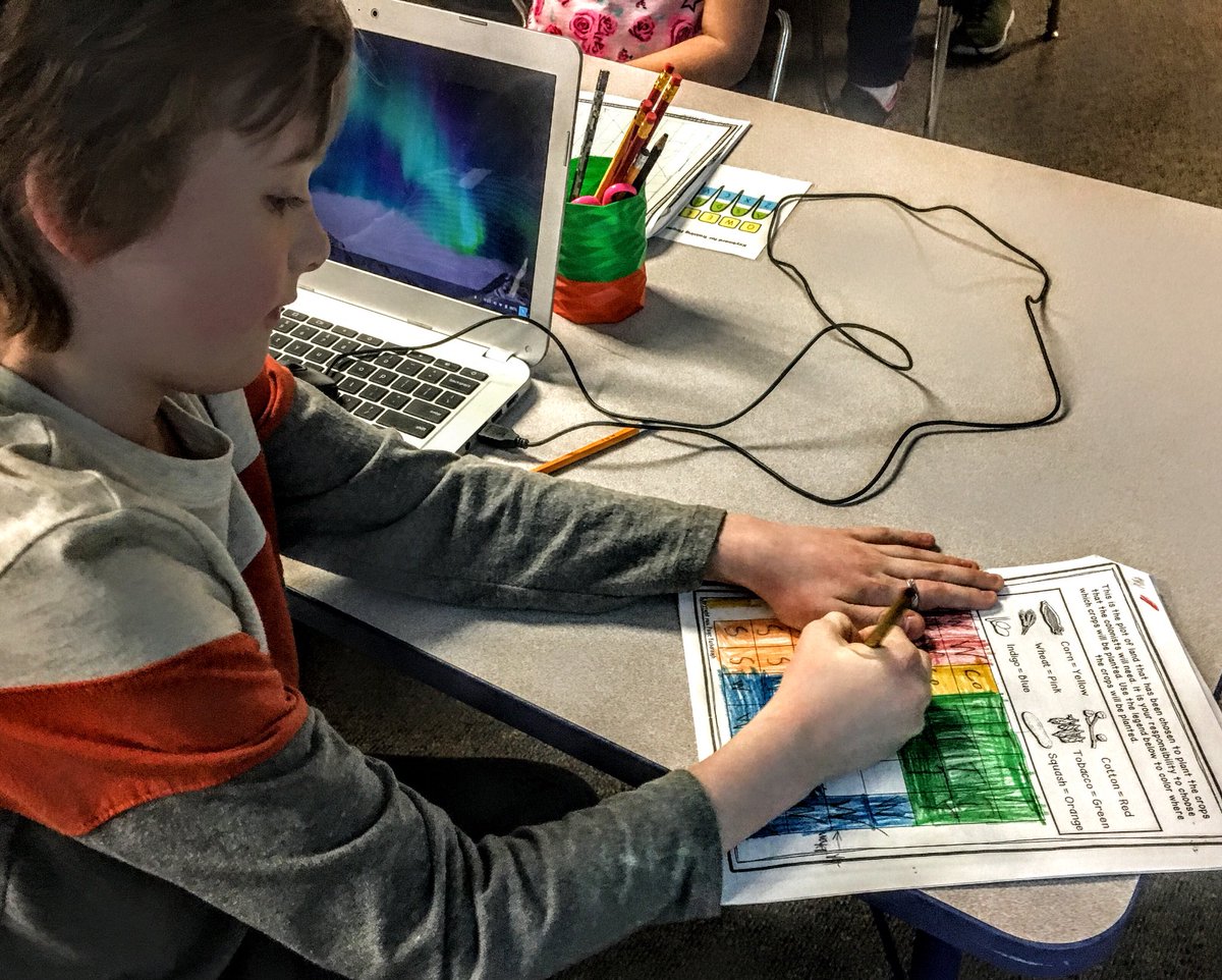 Teach_Innovate's tweet photo. 3rd graders are researching animals, crops, &amp; colony structures as they plan how to design &amp; build a colony in the new world. Drawing out templates of colony fort. When ready, building in @tinkercad to 3D print #GoCIGo #3rdGrade #makerbot #edtech @STEAMrollerzMN #STEAM #3dPrint https://t.co/VDR3MRjYvb