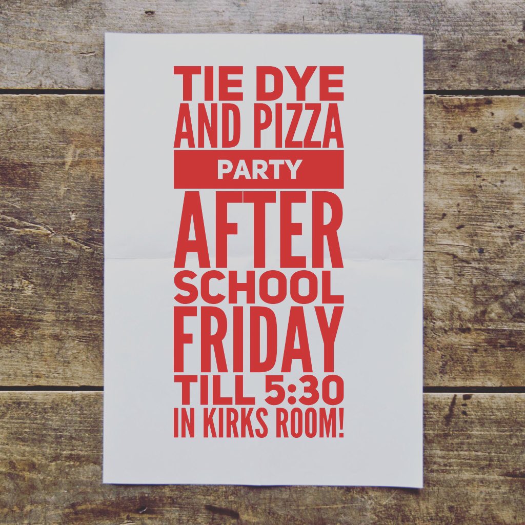 Bring your own shirt and a couple bucks for pizza and join us for a good time gearing up for National FFA week!! Message us with any questions #ffafamily #bigsandyriverregionffa