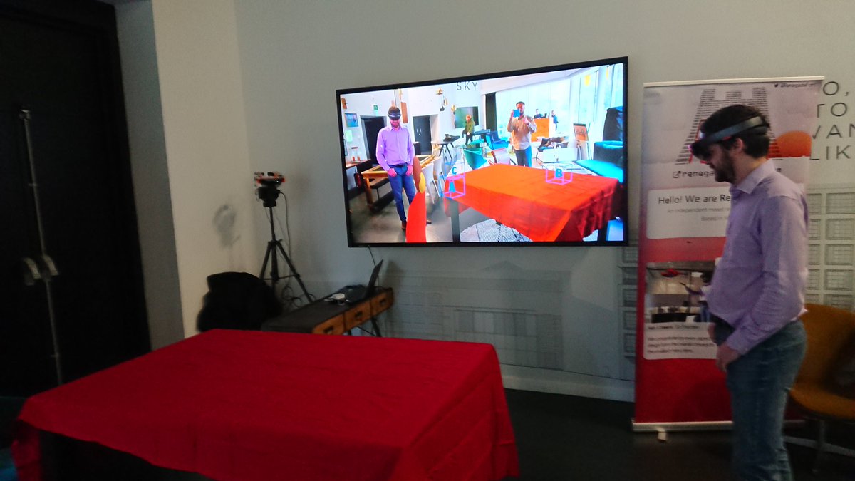 RenegadeFort's tweet photo. Showcasing our mixed reality games at #BeMoreManchester https://t.co/XgeBwAjpd6