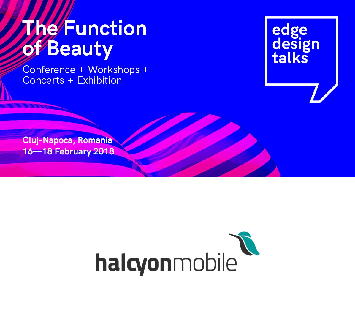 halcyonmobile's tweet photo. We support great experiences on and off the mobile screens. If you’re a fan, pro or enthusiastic newbie to design, make sure you swing by Edge Design Talks this weekend. https://t.co/R5feGrs1xc