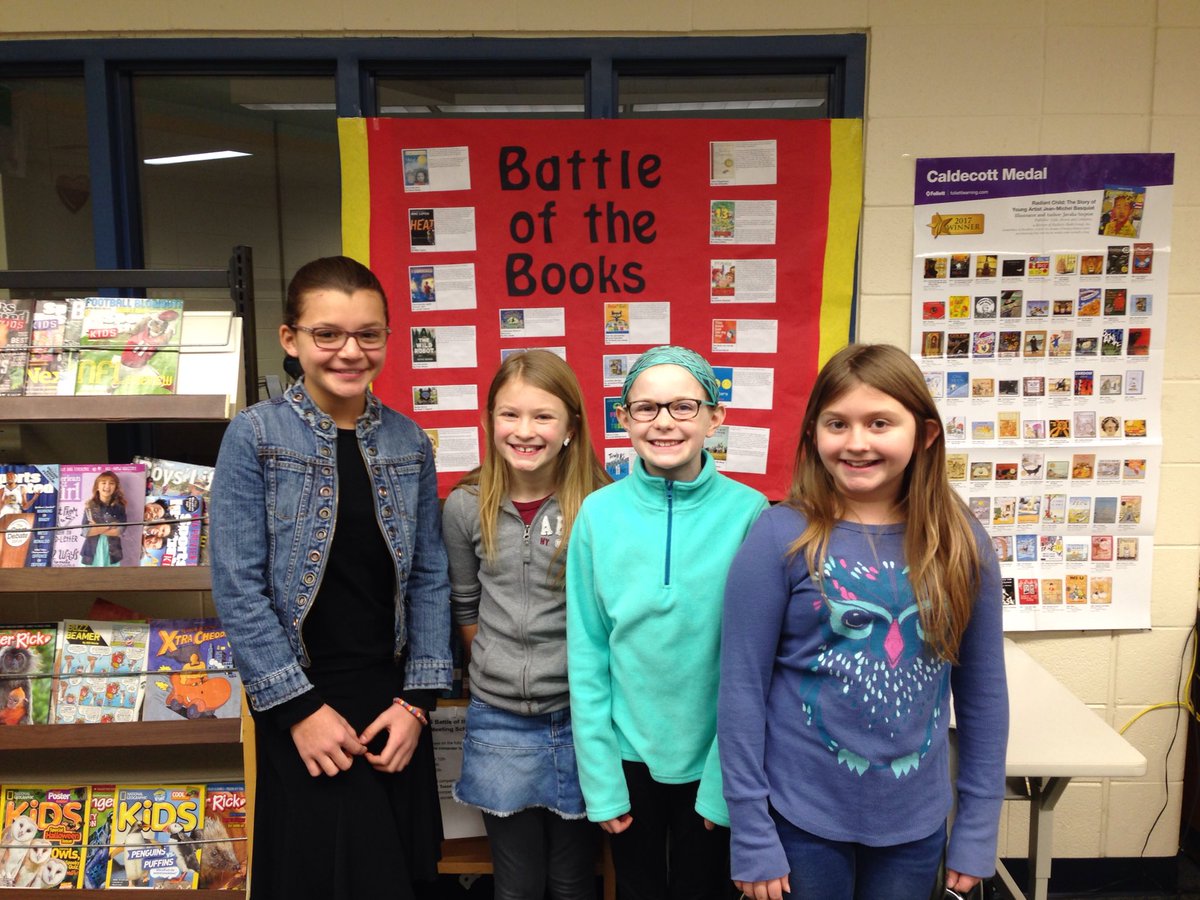 KSDLibrary's tweet photo. Congratulations to The Reading Rebels, winners of the FES Battle of the Books competition! #ksdpride https://t.co/7OLuKbyFPl
