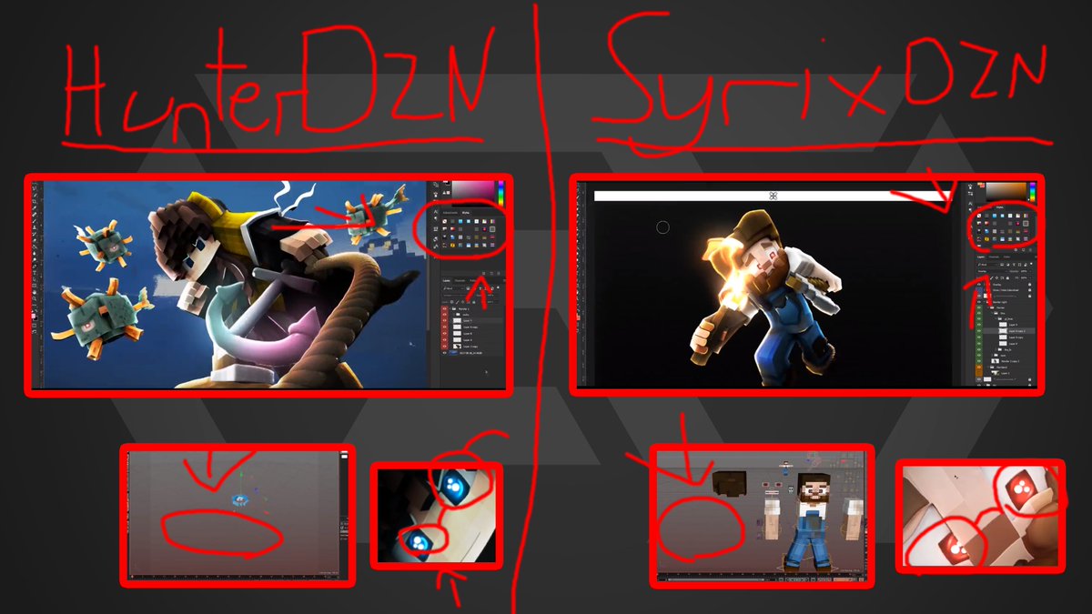 HybuDZN's tweet photo. Das sind die beweise das @HunterS_YT und @SyrixDZN die selbe Person ist.Oder was meint ihr ? xD ich weiß das ich ein richtiger Analytica bin xDD https://t.co/tIJUPwBmkN