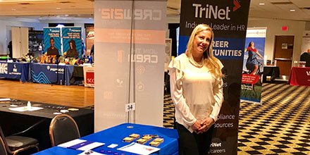 trinetcareers's tweet photo. #TriNet is onsite at the @StJohnsU today from 12pm-3pm. Stop by our booth to learn about our full-time and #internship opportunities! https://t.co/xkRh6waZX9