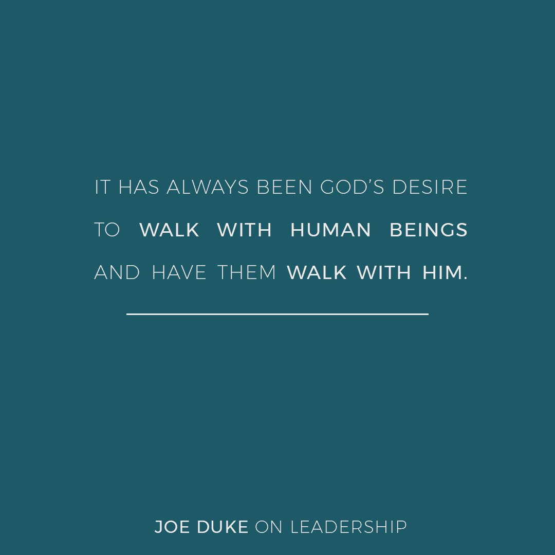 LifePointTweets's tweet image. "It has always been God’s desire to walk with human beings and have them walk with Him." #JoeDukeOnLeadership