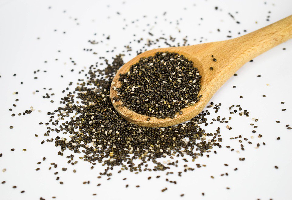 Low fat diet? Good luck with that!
Chia Seeds: Perfect example of how good fats (HDLC)  lower bad cholesterol (LDL).

We sprinkle on top our dishes as an easy to get good fats into the diet.